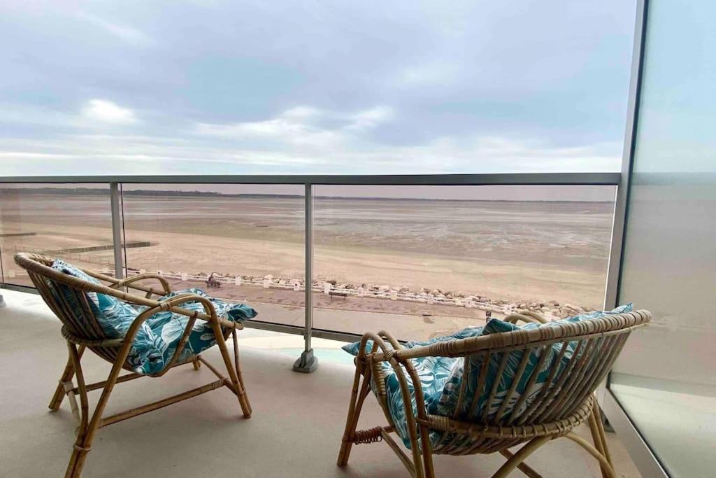 Studio Avec Balcon, Vue Panoramique Sur La Baie Le Crotoy Exterior foto