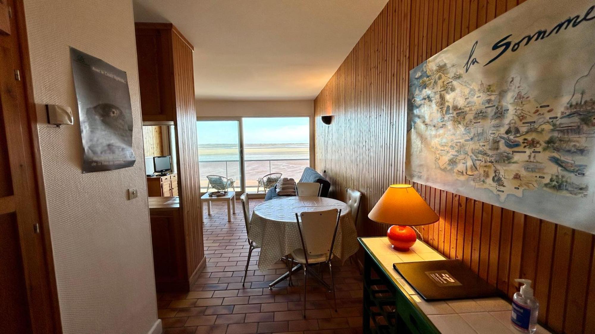 Studio Avec Balcon, Vue Panoramique Sur La Baie Le Crotoy Exterior foto