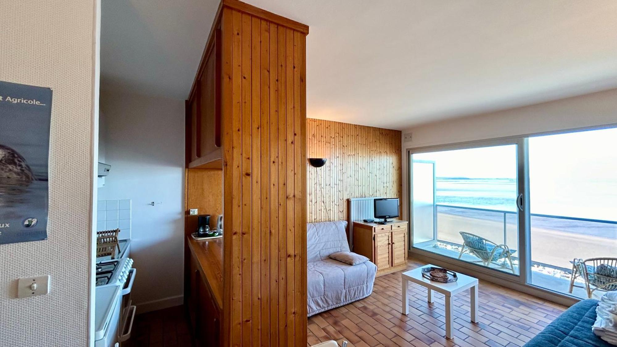 Studio Avec Balcon, Vue Panoramique Sur La Baie Le Crotoy Exterior foto